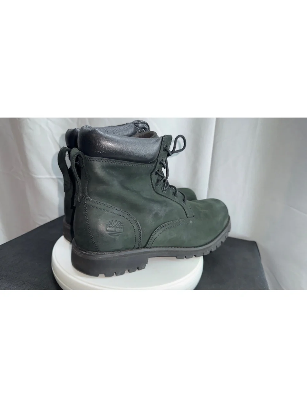 Timberland Mens 6 inch Premium Waterproof Boots Dark Green